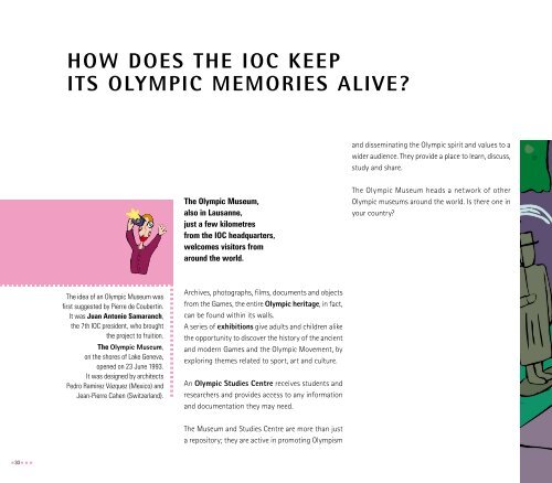 THE OLYMPIC GAMES? - International Olympic Committee