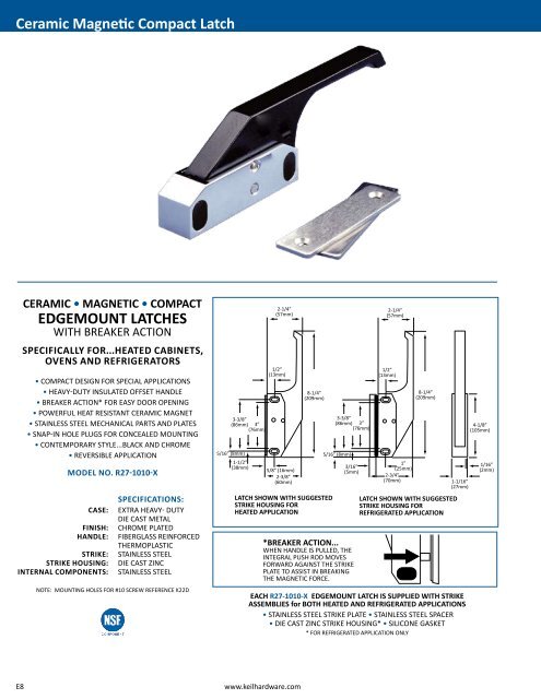 REFRIGERATION COMPONENTS