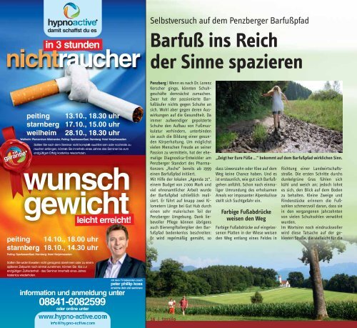 tassilo - das neue Regionalmagazin rund um Weilheim und die Seen