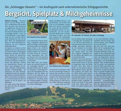 tassilo - das neue Regionalmagazin rund um Weilheim und die Seen