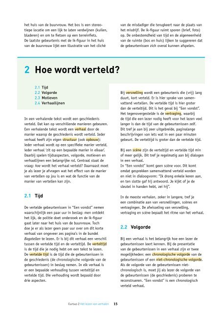 Het lezen van verhalen