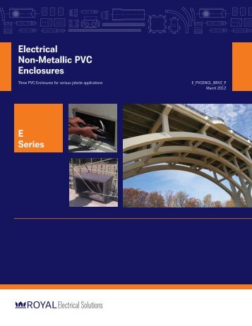 Electrical Non-Metallic PVC Enclosures E Series