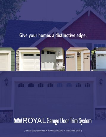 Give your homes a distinctive edge