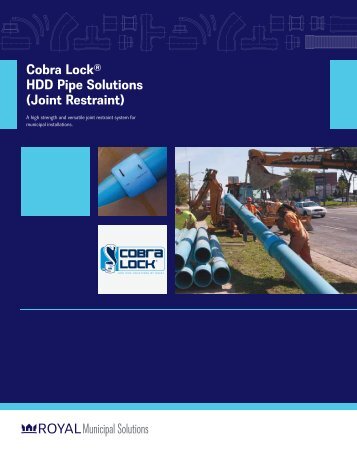 Cobra Lock® HDD Pipe Solutions (Joint Restraint)