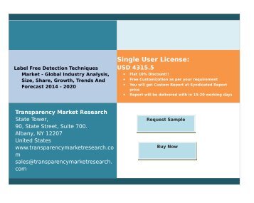 Label Free Detection Techniques Market - Global Industry Analysis, Size, Share, Growth, Trends And Forecast 2014 - 2020.pdf