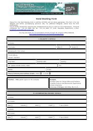 Hotel Booking Form - FT Business