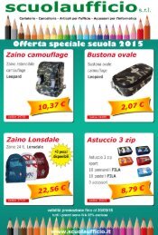 Offerta scuola 2015