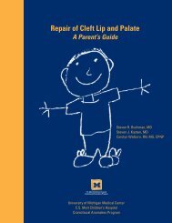 Repair of Cleft Lip and Palate