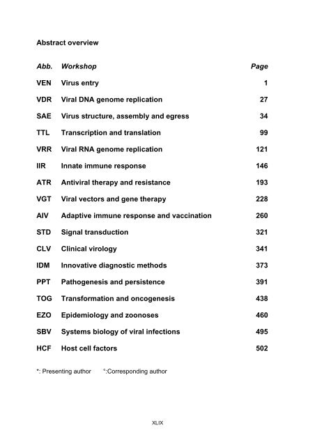 18 Annual Meeting Society of Virology - Gesellschaft für Virologie ...