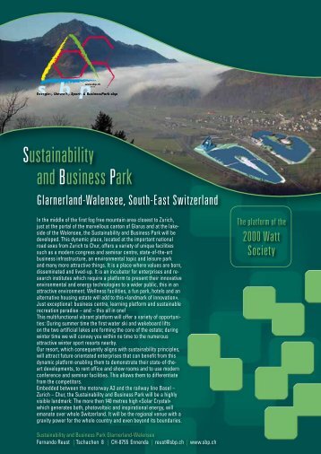 Sustainability and Business Park