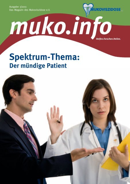 Der mündige Patient (PDF) - Mukoviszidose e.V.