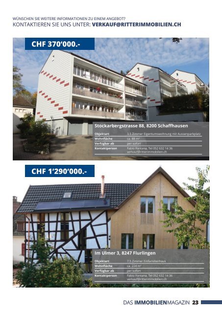 Das Immobilienmagazin - Ausgabe 8.2015