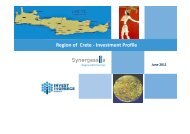 investment profile of the Region of Crete - INVEST in GREECE agency