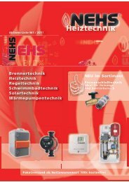 Heiztechnik - NEHS Online Shop