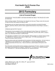 2013 Formulary