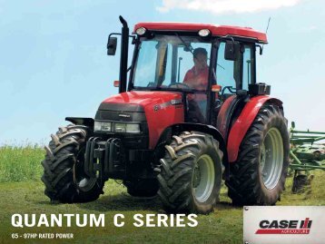 Case IH QUANTUM C – The High energy performer at ease in every application