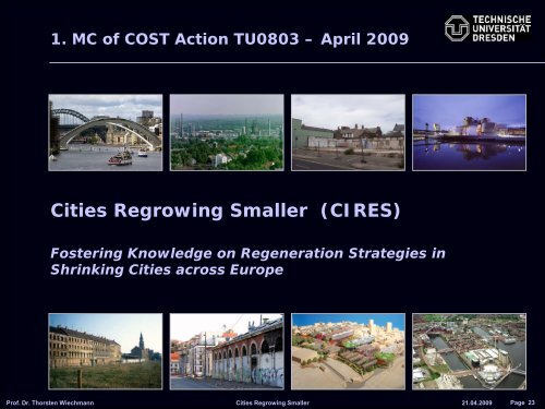 Cities Regrowing Smaller (CIRES)