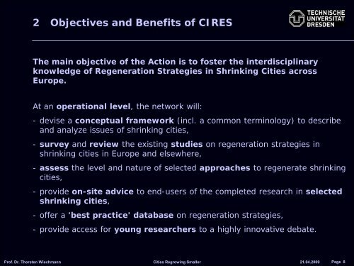 Cities Regrowing Smaller (CIRES)