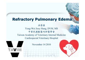 Refractory Pulmonary Edema