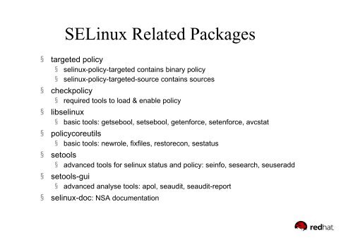 Introduction to SELinux