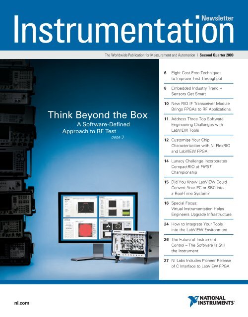 Think Beyond the Box - National Instruments