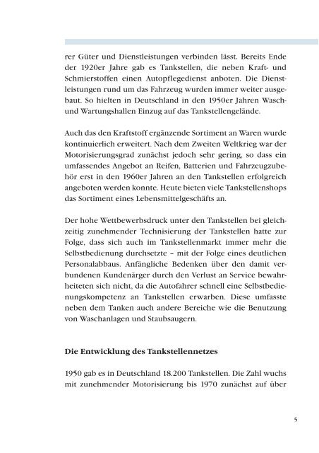 Preisbildung an Tankstellen - MWV