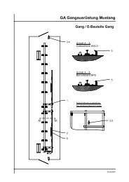 GA Gangausrüstung Mustang