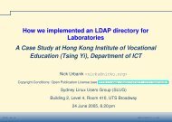 How we implemented an LDAP directory for Laboratories - Nicku.org