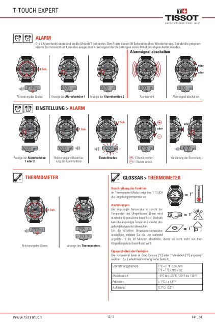 T-TOUCH EXPERT Bedienungsanleitung