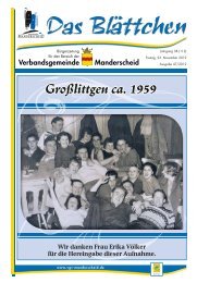 Großlittgen ca. 1959 - Verbandsgemeinde Manderscheid