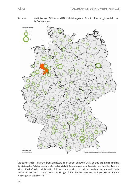 Die Agrartechnik-Branche im Osnabrücker Land - NIW