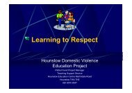 Learning to Respect