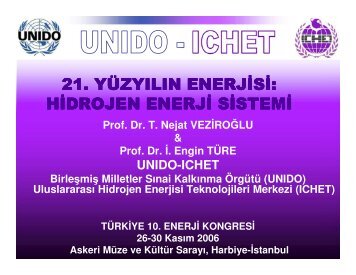 21 YÜZYILIN ENERJİSİ HİDROJEN ENERJİ SİSTEMİ