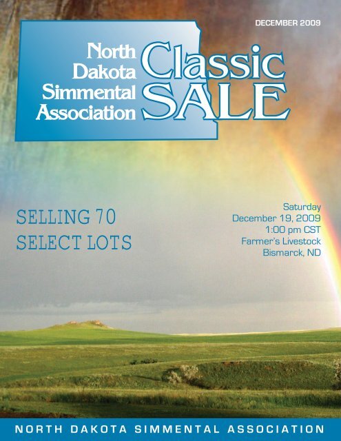 december 2009 - North Dakota Simmental Association