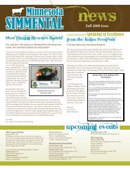 Fall 2008 Issue - Minnesota Simmental Association