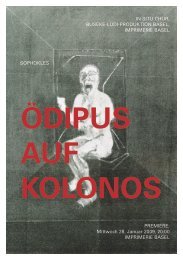 ÖDIPUS AUF KOLONOS