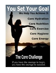 The Core Challenge: Beyond a Fit Body - MasterMoves
