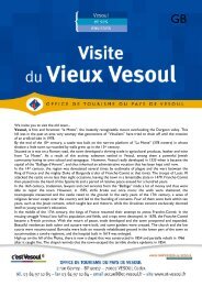 VVesoul - GB - Office de Tourisme du pays de Vesoul