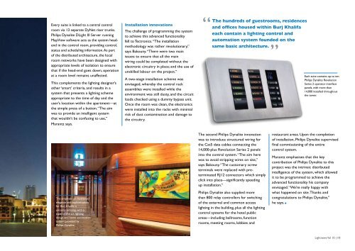 Lightnews Vol 10.pdf - Philips Lighting Controls