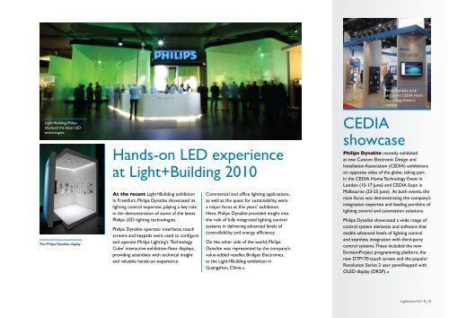 Lightnews Vol 10.pdf - Philips Lighting Controls