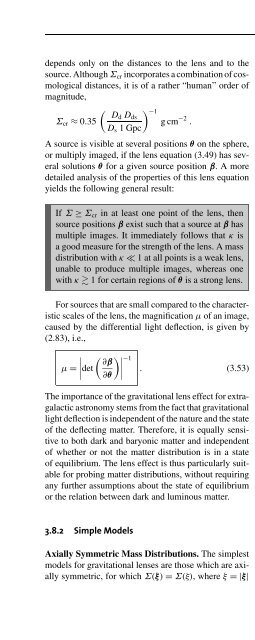 and Cosmology