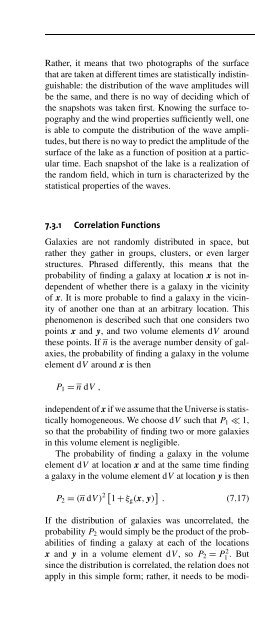 and Cosmology