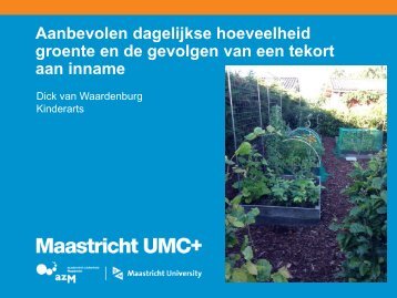Dick van Waardenburg, kinderarts Maastricht UMC - Voeding Nu