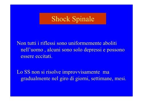 CLASSIFICAZIONE NEUROLOGICA STANDARD NEI TRAUMI MIDOLLARI