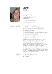 Silke Rudolph Diplom-Betriebswirtin (FH) - bei PKF hotelexperts ...