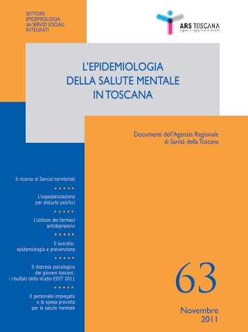 l'epidemiologia della salute mentale in toscana - Agenzia Regionale ...