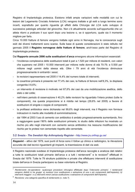 Pubblicazione - Agenzia Regionale di SanitÃ  della Toscana