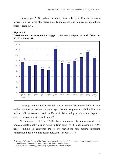 Comportamenti a rischio e stili di vita dei giovani - EpiCentro