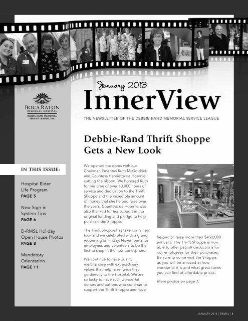 Debbie-Rand Thrift Shoppe Gets a New Look