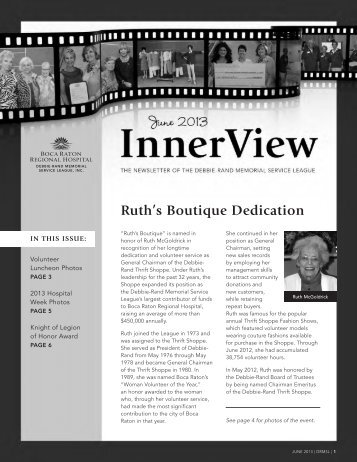 Ruth’s Boutique Dedication